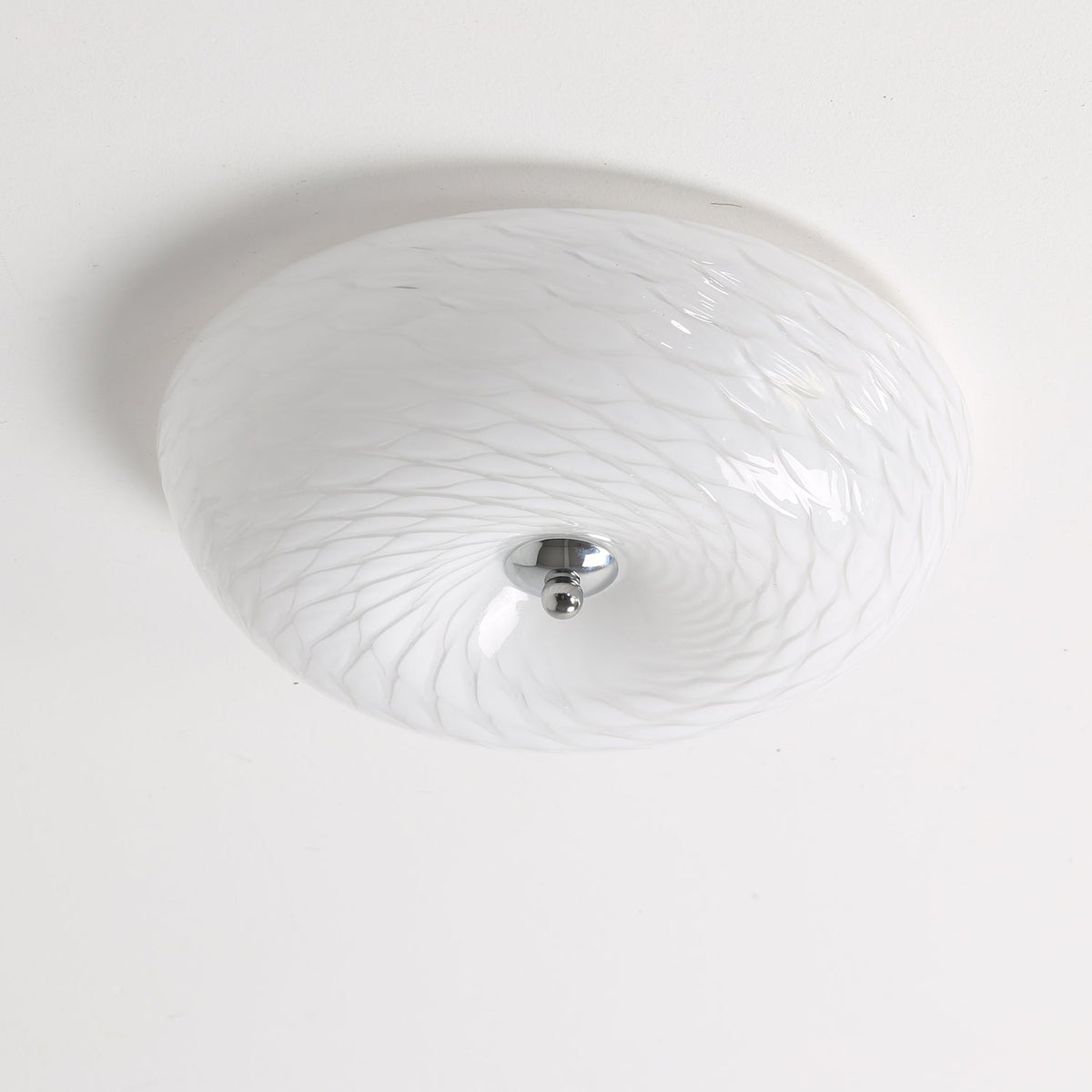 Comarion zeitgenössische minimalistische Kunstglas-Deckenleuchte