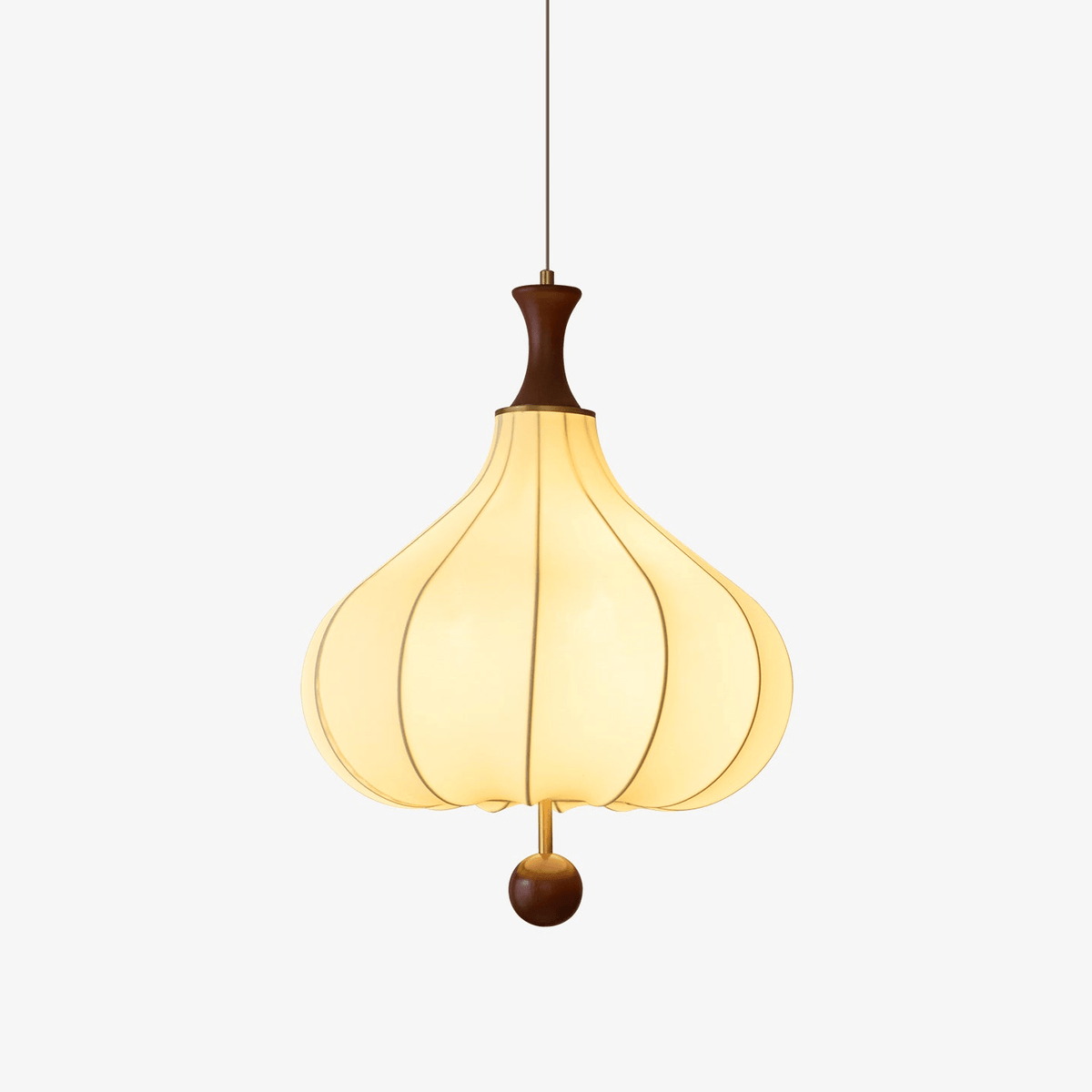 Mymira Traditionelle Eleganz Pendelleuchte aus Holz