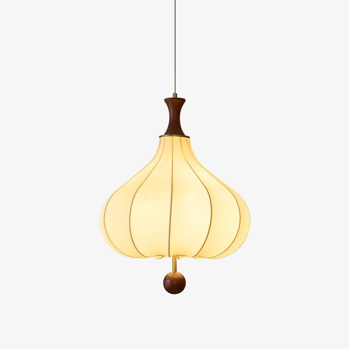 Mymira Traditionelle Eleganz Pendelleuchte aus Holz