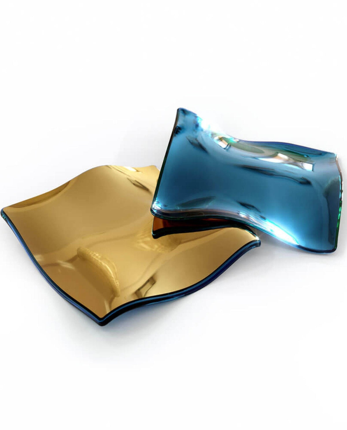 Viliros Pendelleuchte aus Glas in Spiralform