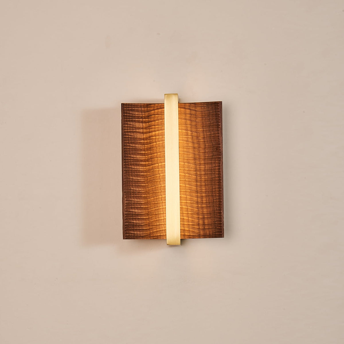 Vevinir Premium skandinavische Kunst-Wandleuchte aus Holz
