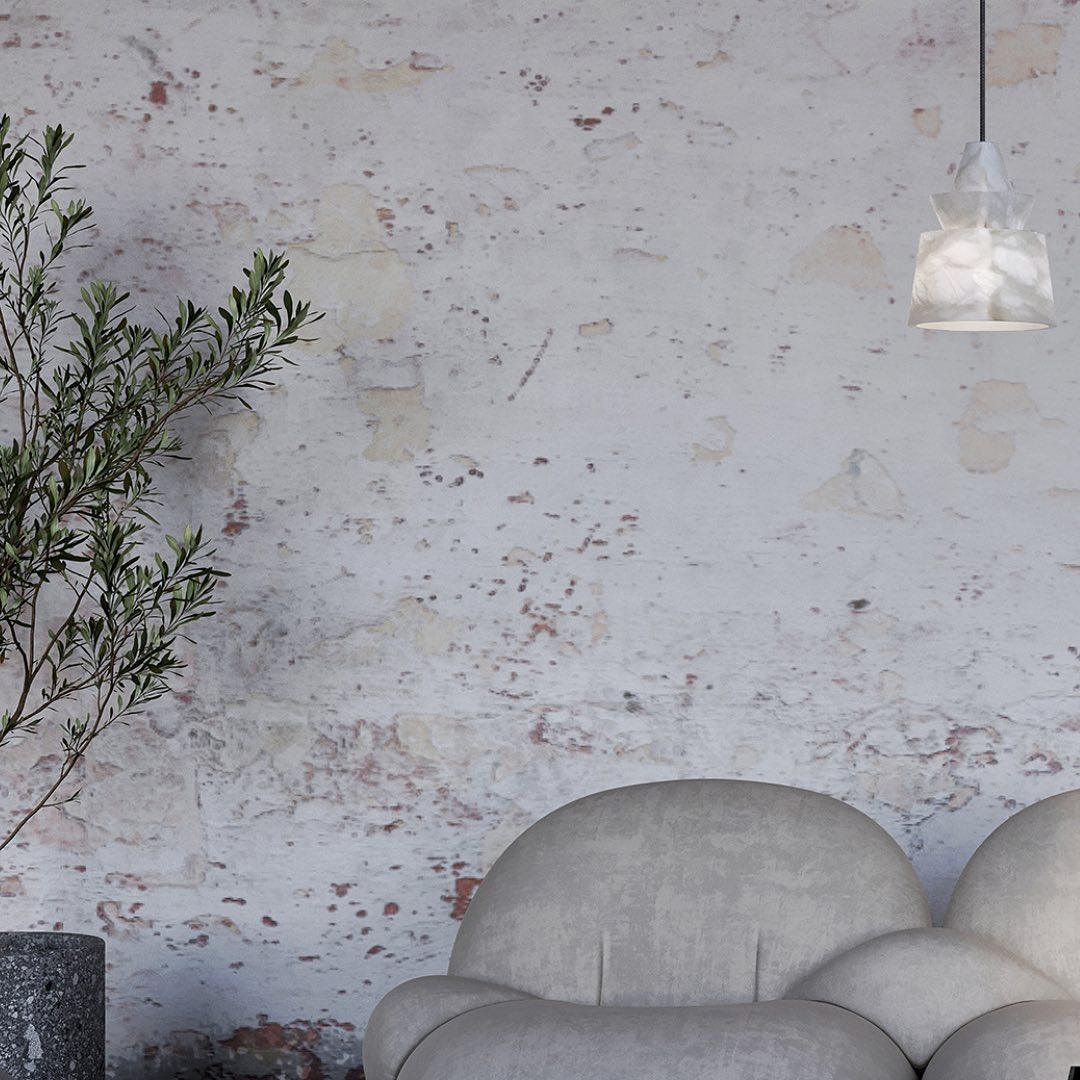 Curineth Minimalistische Pendelleuchte aus Alabaster