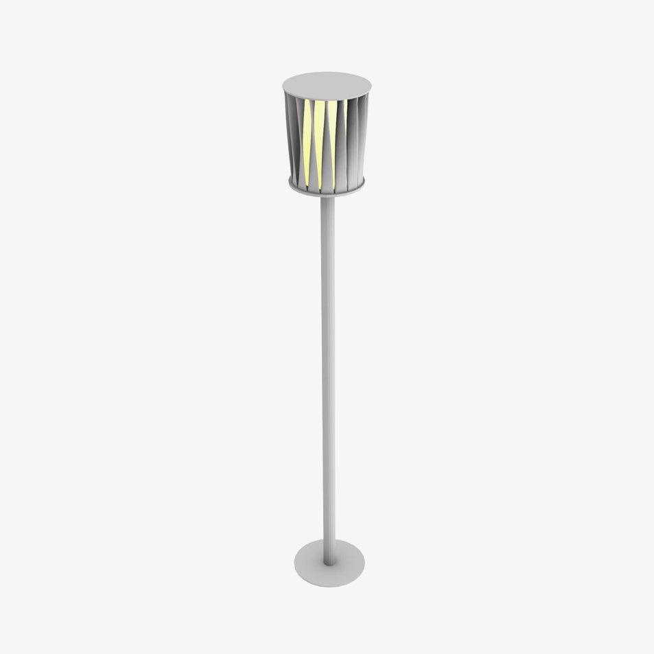 Flare zeitgenössische Aluminium-Außenleuchte