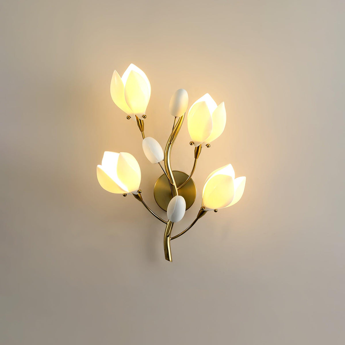 Dirixa Magnolia Elegance Keramik-Wandleuchte