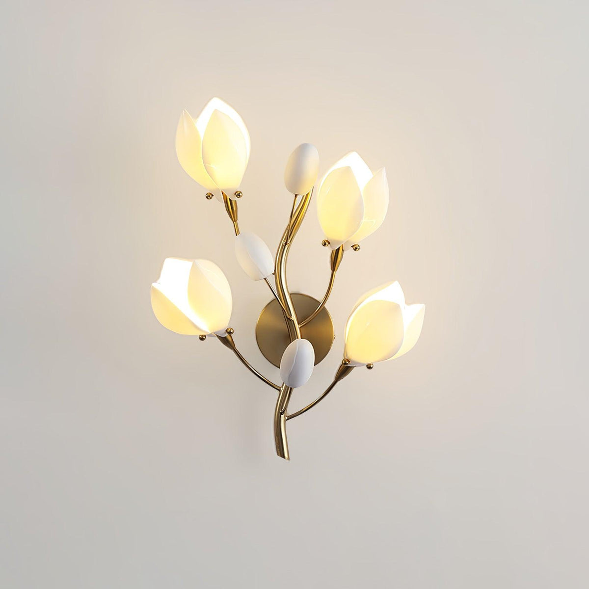 Dirixa Magnolia Elegance Keramik-Wandleuchte