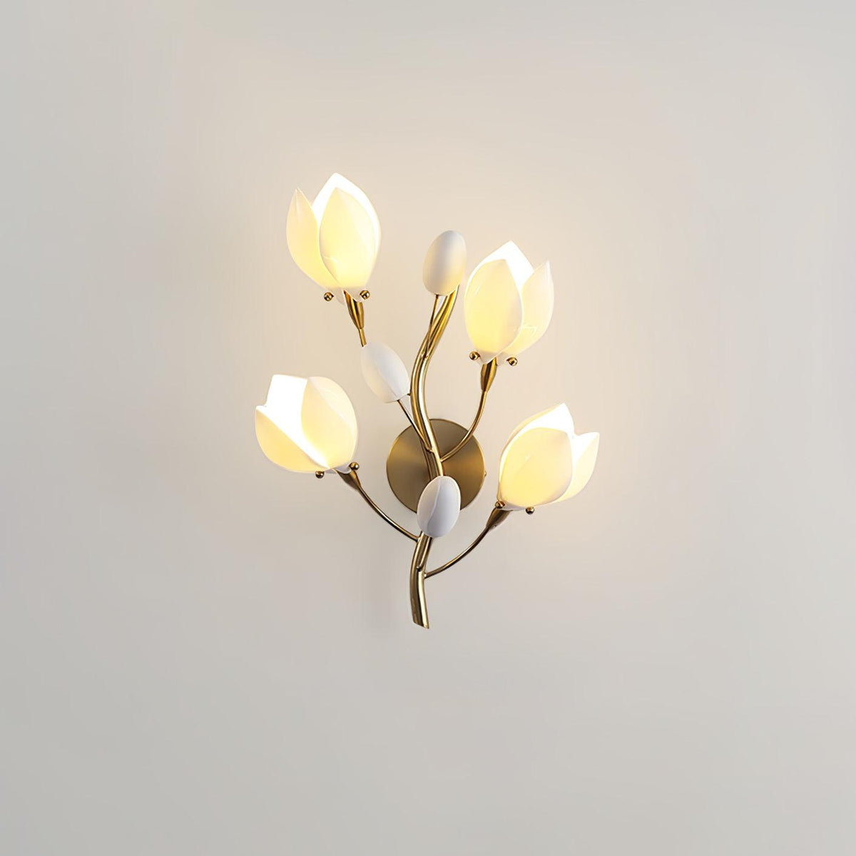 Dirixa Magnolia Elegance Keramik-Wandleuchte
