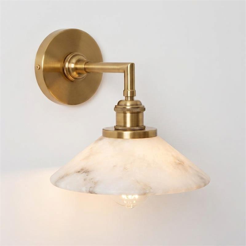 Nivenina Alabaster-Wandleuchte