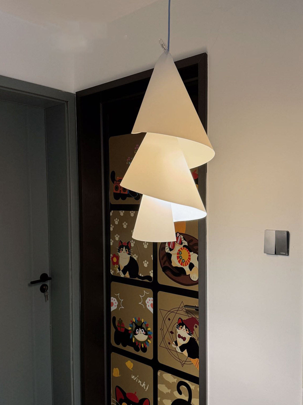 Southvale4 Papierkegel-Pendelleuchte