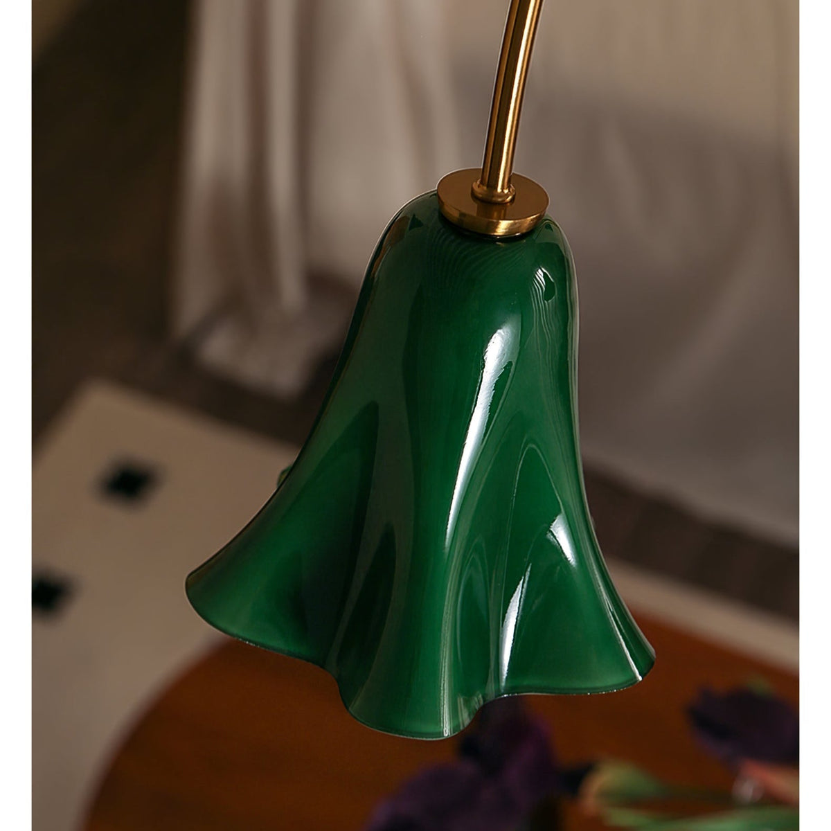 EmeraldBell Kronleuchter aus Glas