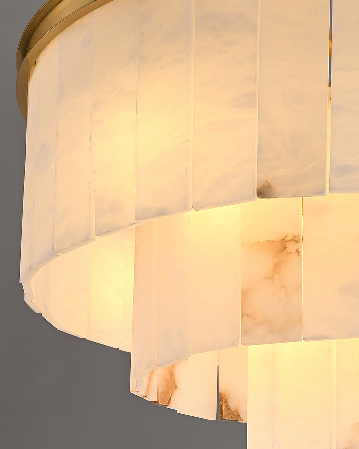 Windham Kronleuchter Alabaster Schichten