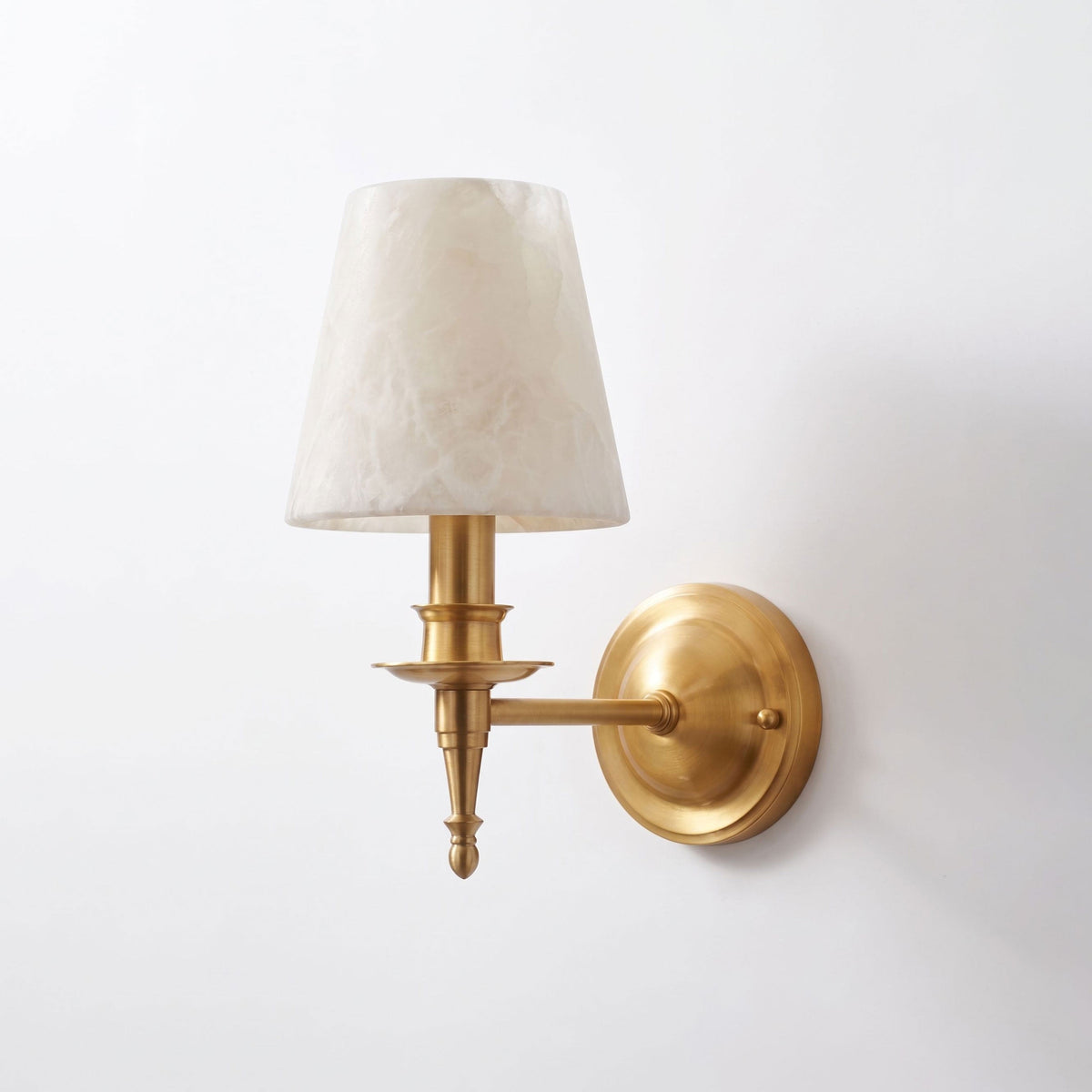Ashmere Alabaster Wandleuchte