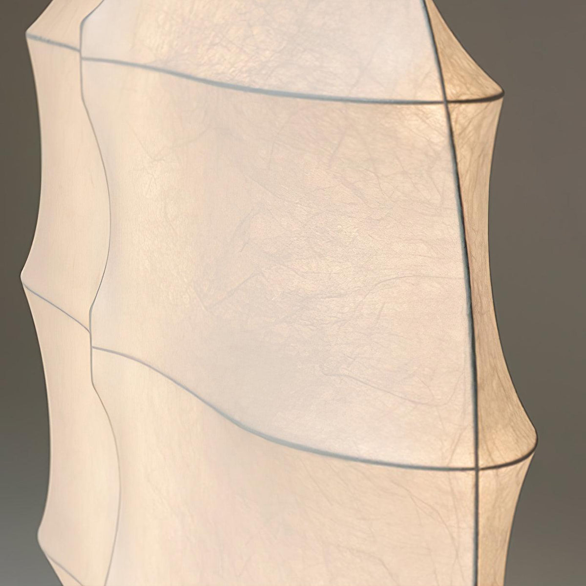 Lylaeos Organic Form Imitation Seide Wandleuchte