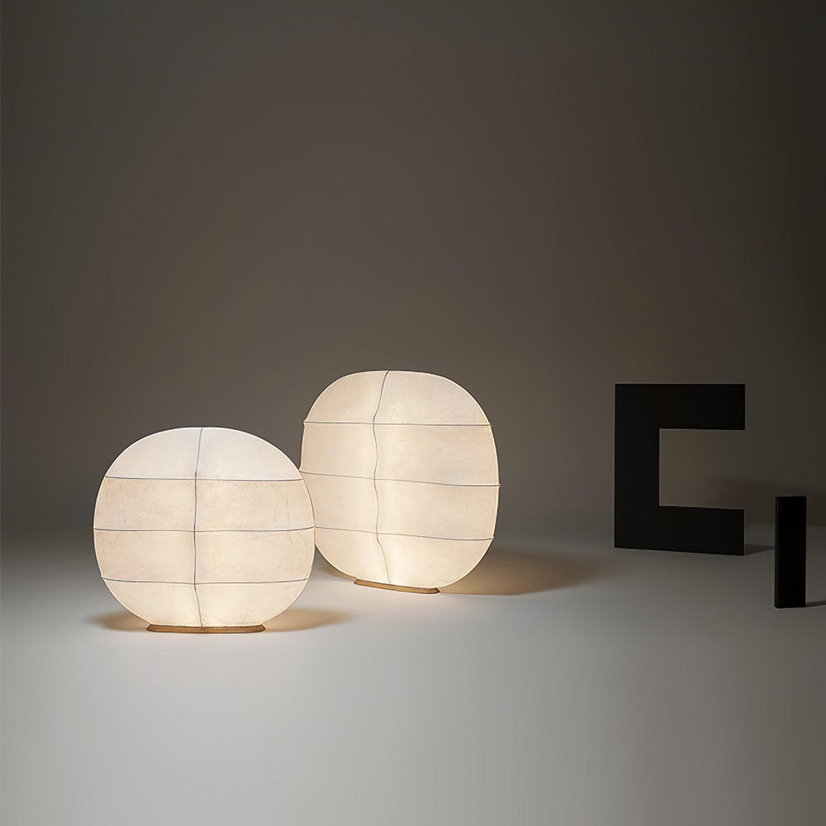 Lylaeos Organic Form Imitation Seide Wandleuchte