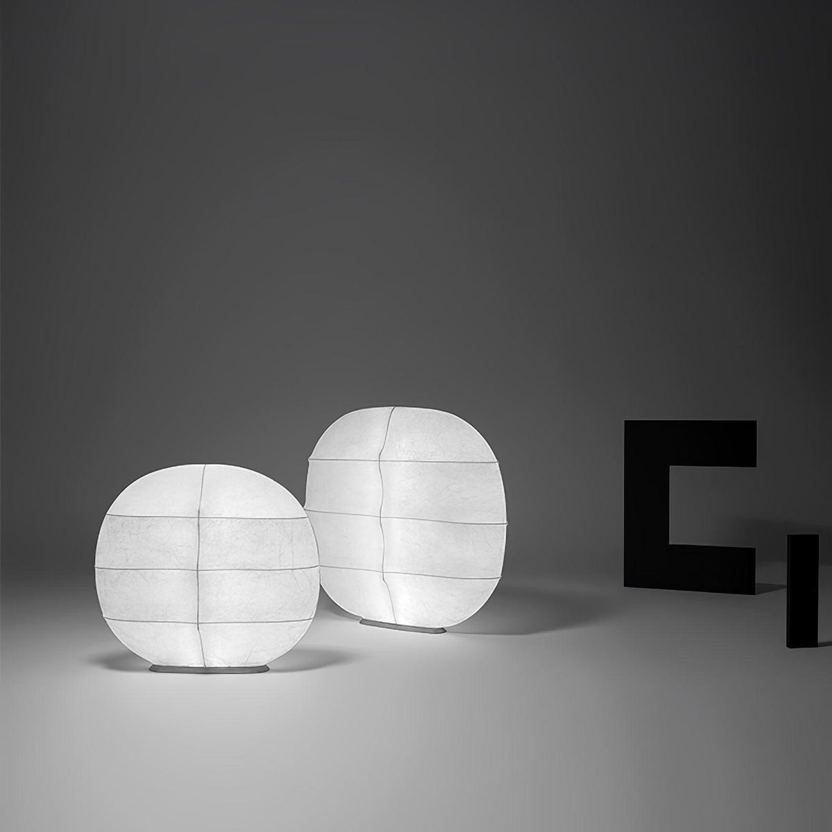 Lylaeos Organic Form Imitation Seide Wandleuchte