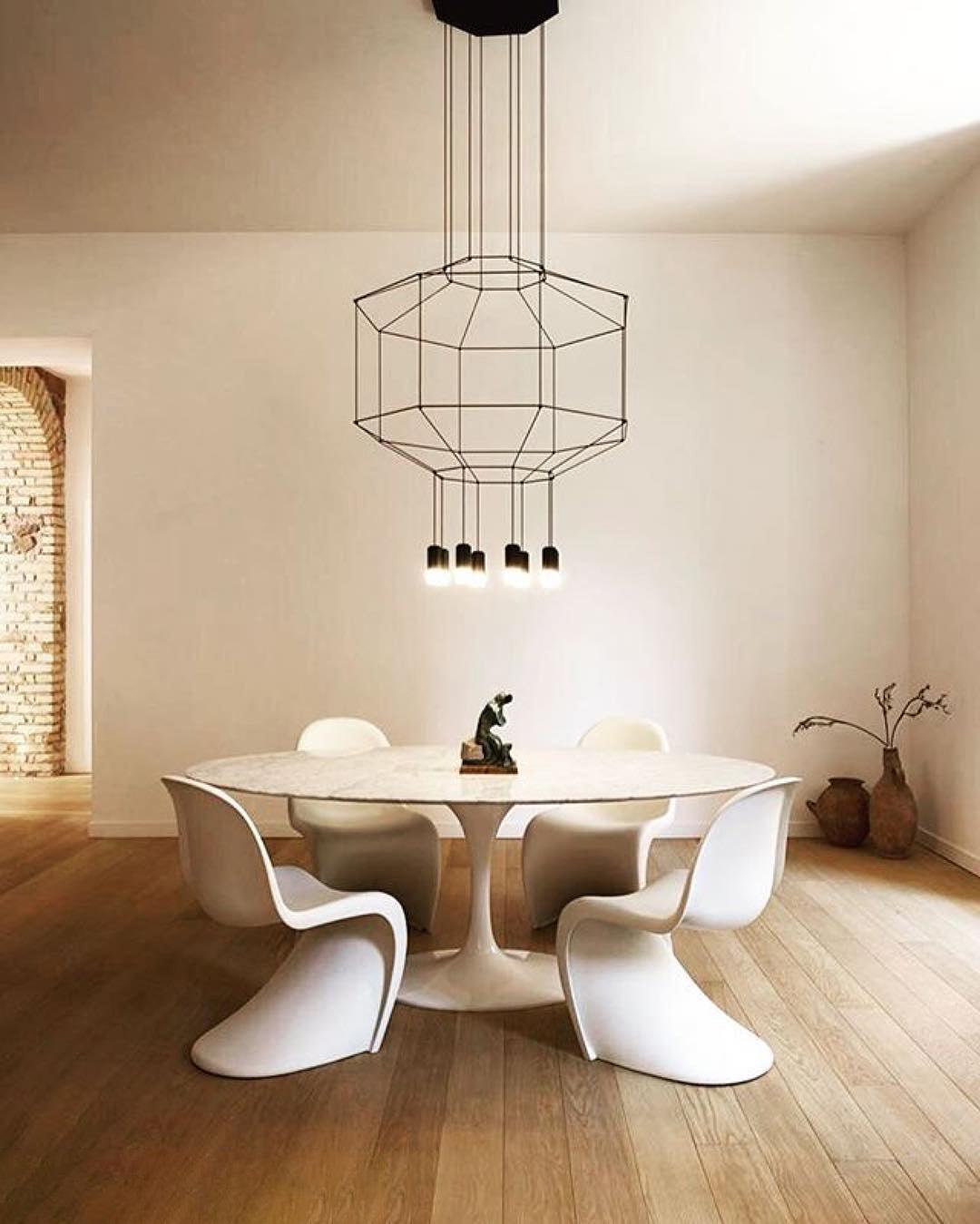 Elaalora Pendelleuchte Geometrisches Drahtdesign Schwarz LED