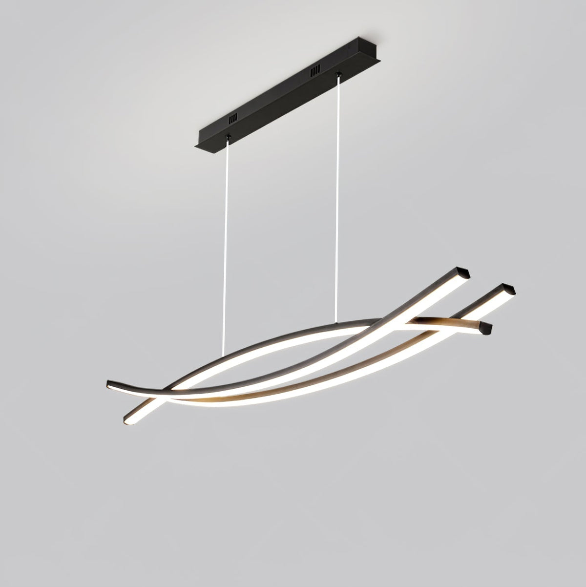 Curinis Kronleuchter im zeitgenössischen minimalistischen Stil mit LED