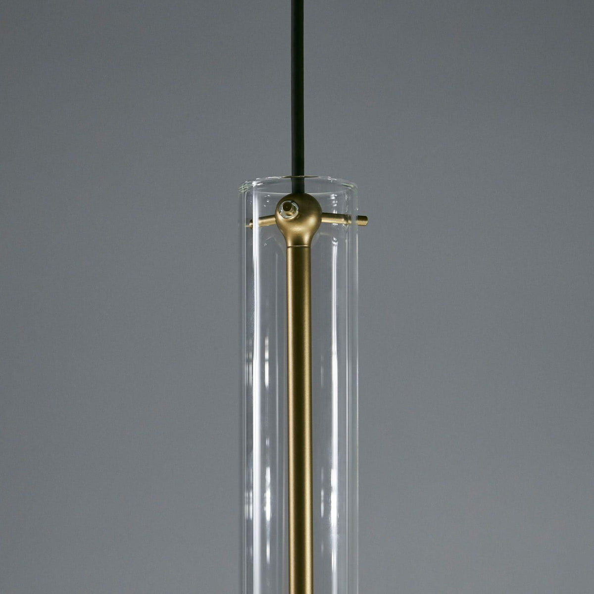 Sarenol Pendelleuchte aus Glas im industriellen Glam-Stil