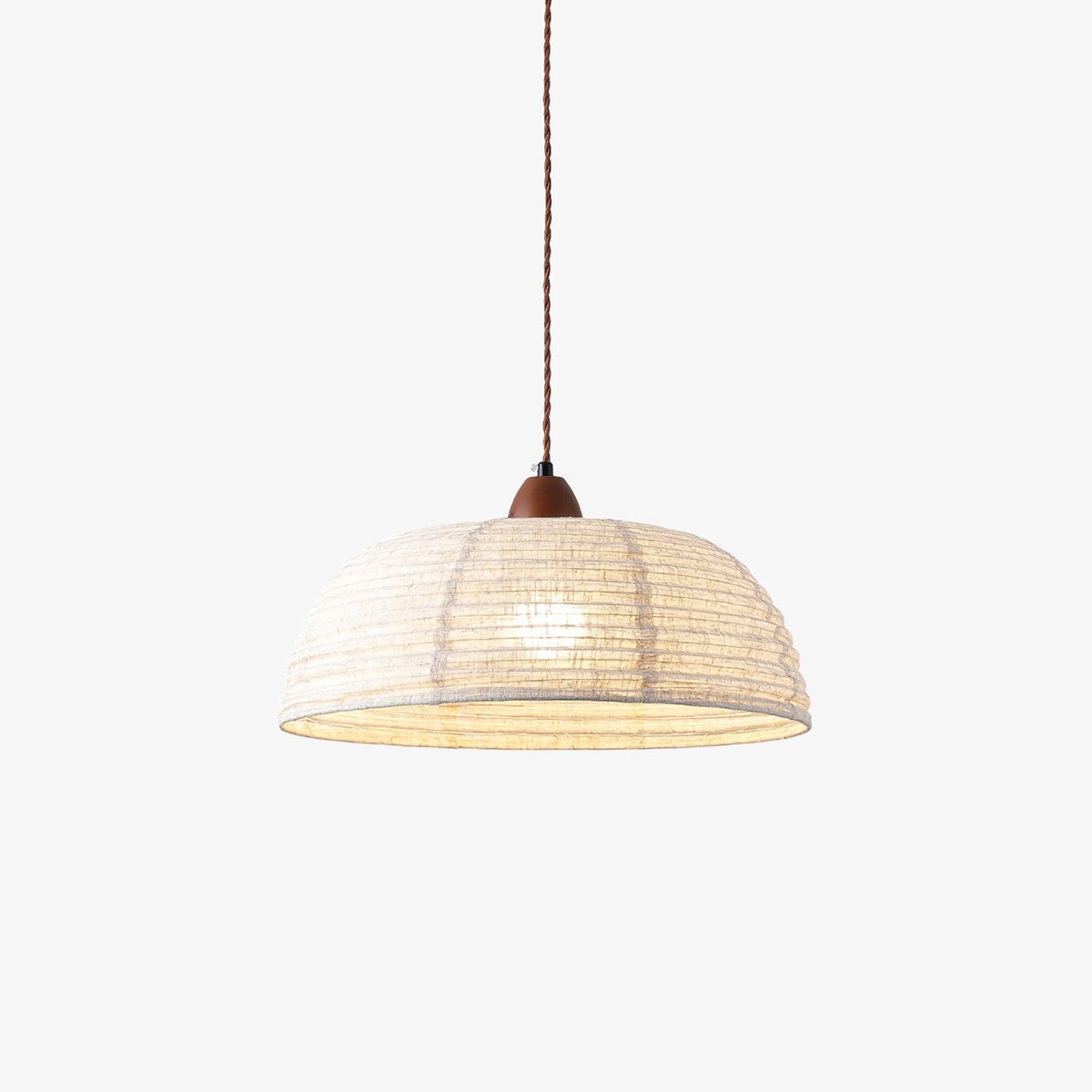 Linoena moderne Pendelleuchte aus Stoff