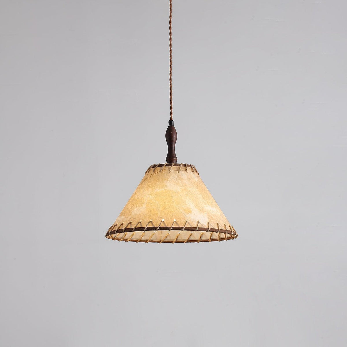 Linoena moderne Pendelleuchte aus Stoff
