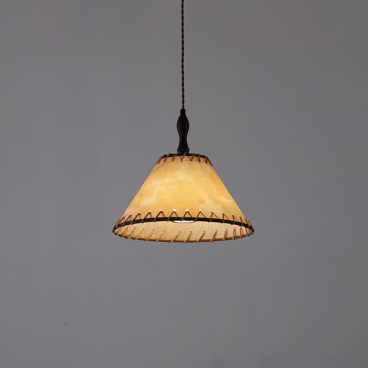 Linoena moderne Pendelleuchte aus Stoff