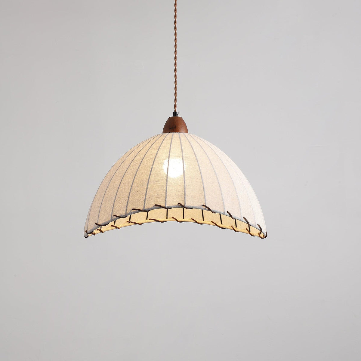 Linoena moderne Pendelleuchte aus Stoff