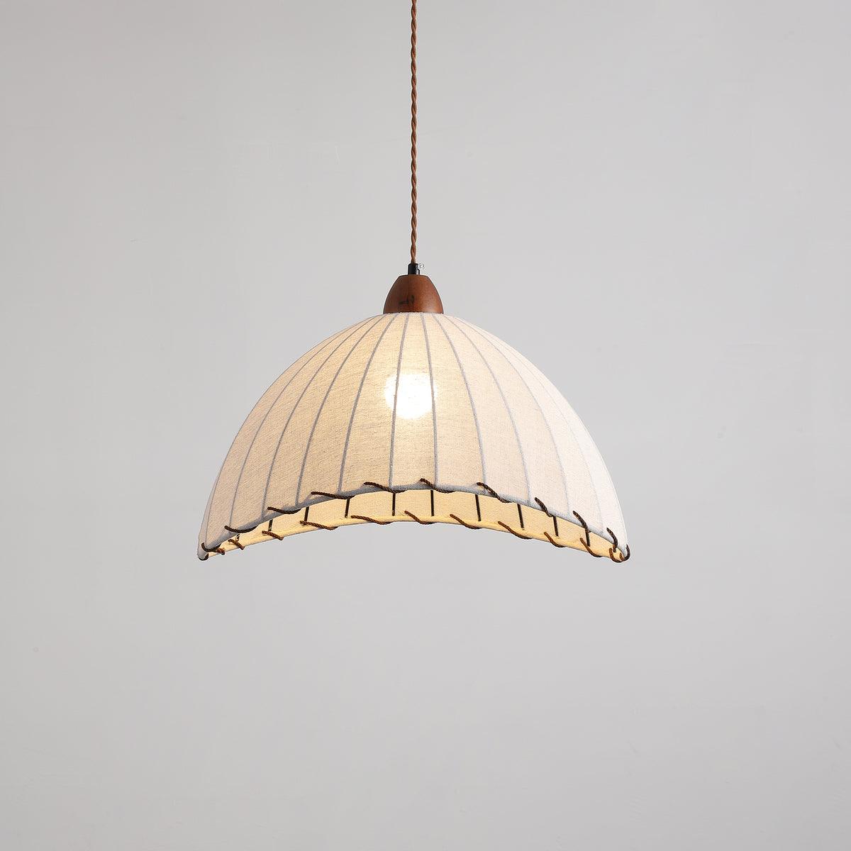 Linoena moderne Pendelleuchte aus Stoff