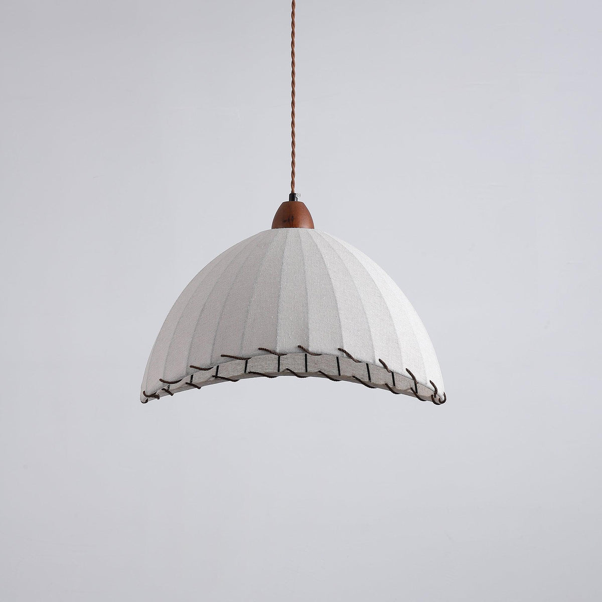 Linoena moderne Pendelleuchte aus Stoff