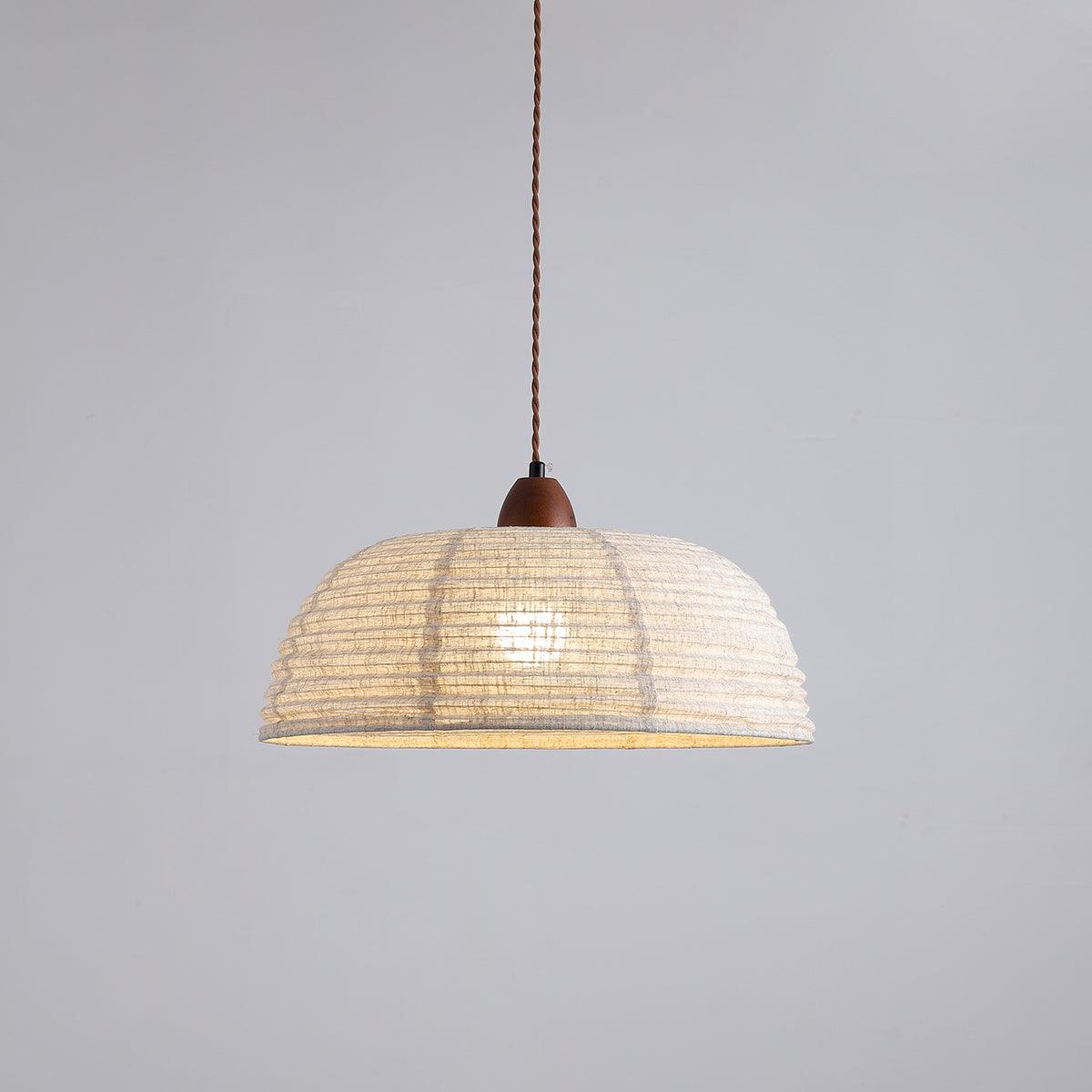 Linoena moderne Pendelleuchte aus Stoff