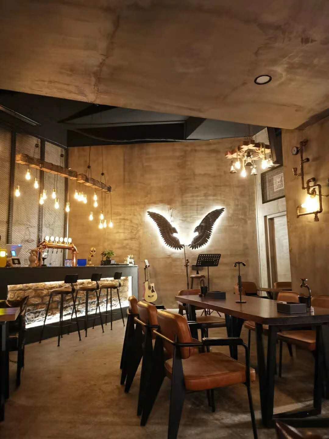 Wexb Kronleuchter Holzträger Edison-Glühbirne rustikaler Landhausstil