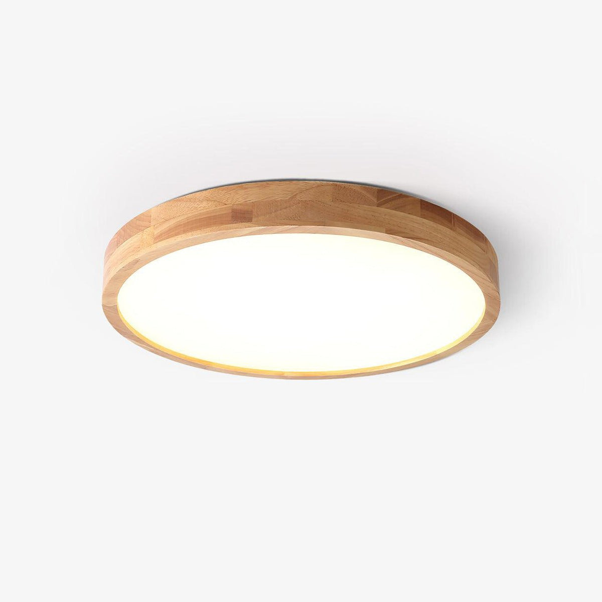Aldalaya Deckenleuchte aus Holz mit geometrischem LED-Licht