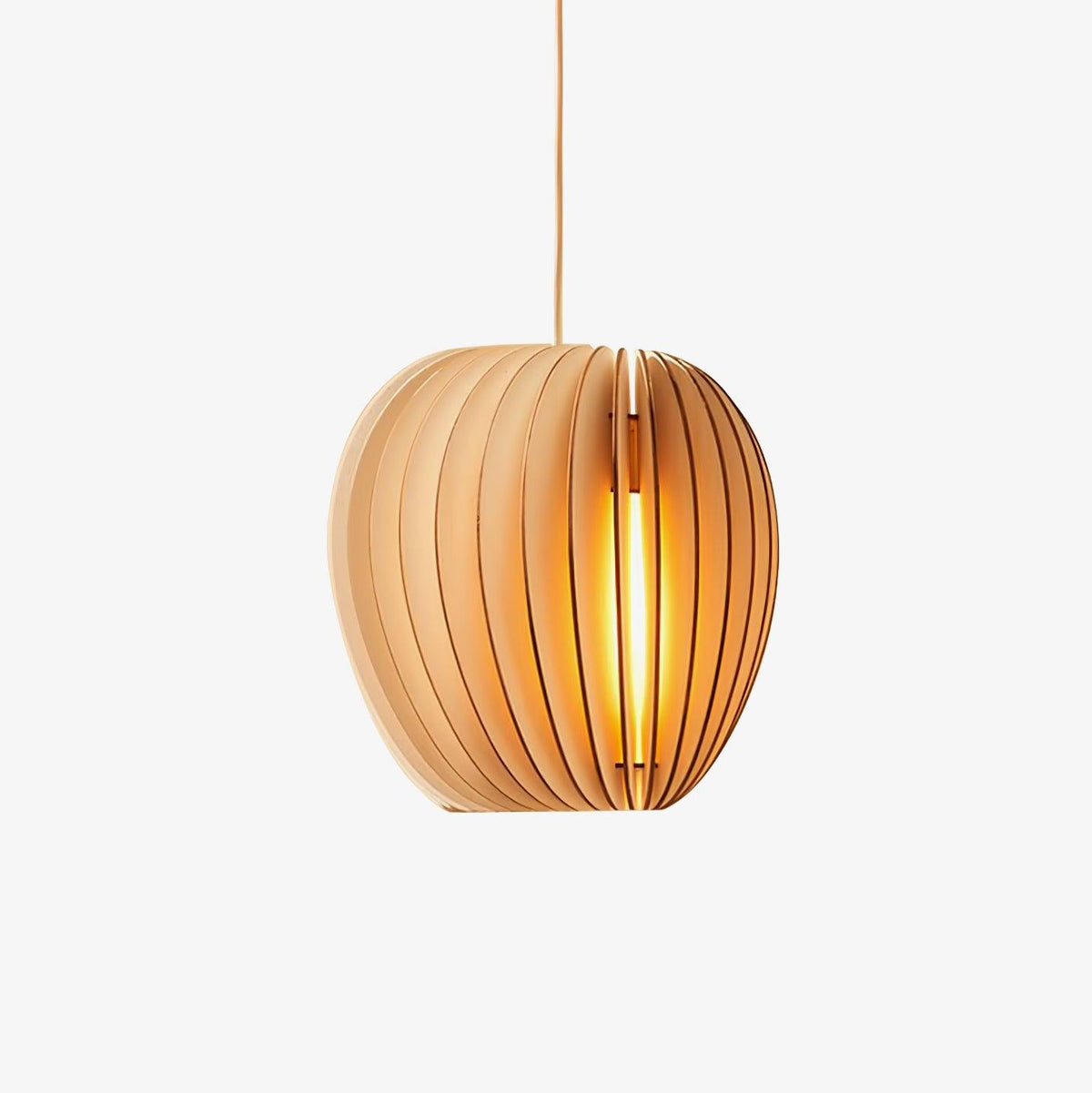 Jior Elegance Unique Orb Pendelleuchte aus Holz