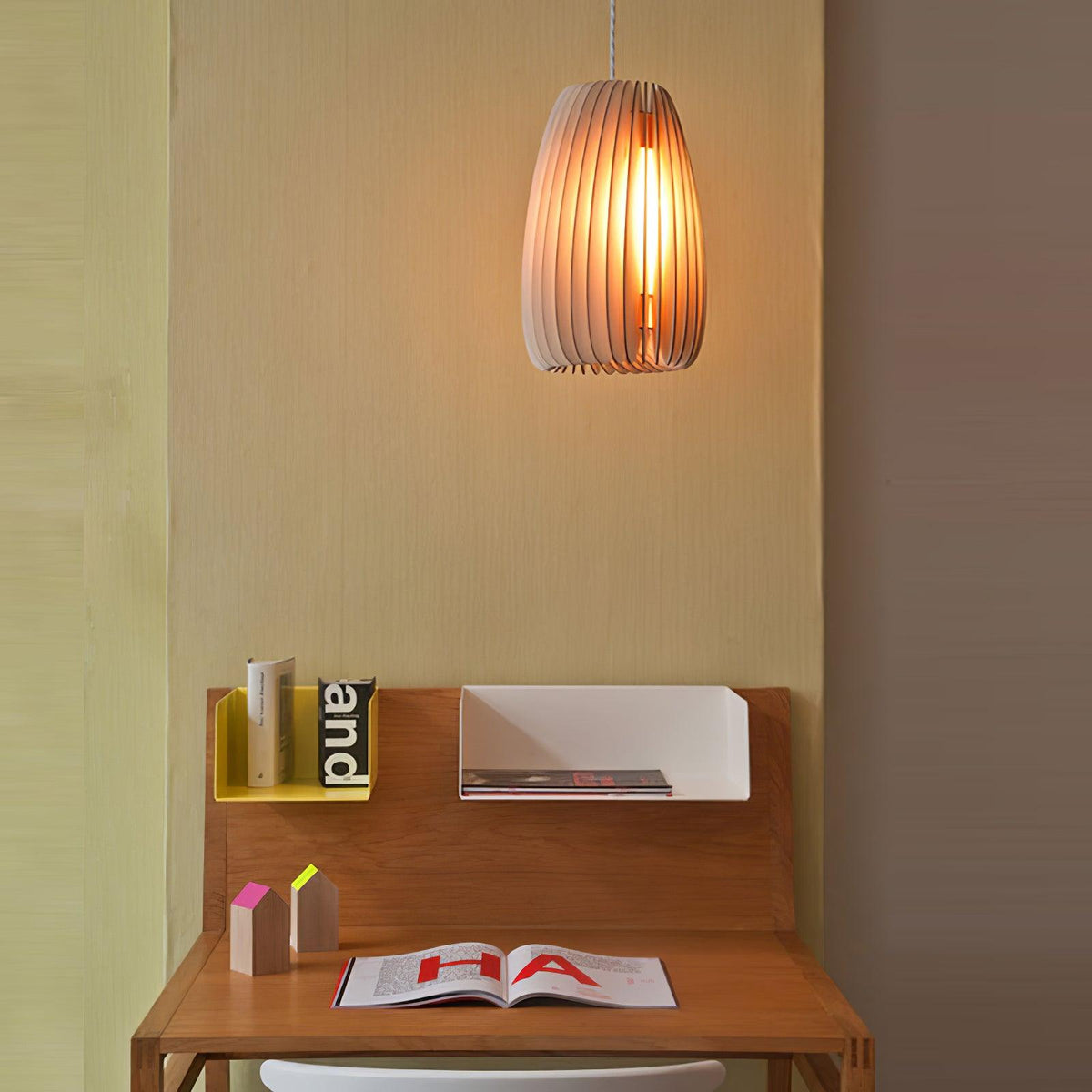 Jior Elegance Unique Orb Pendelleuchte aus Holz