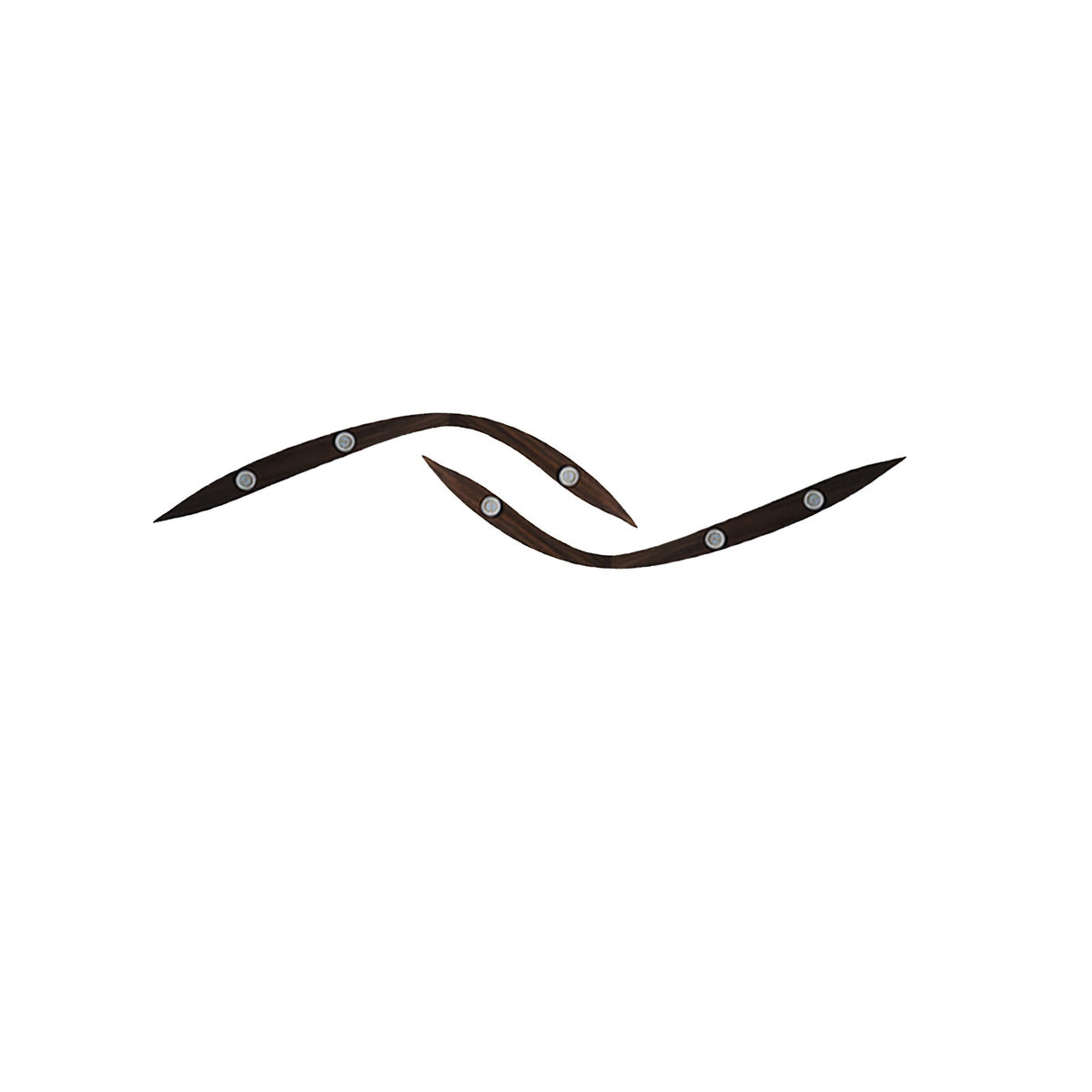 Queral Flow Minimalistische Pendelleuchte aus Holz