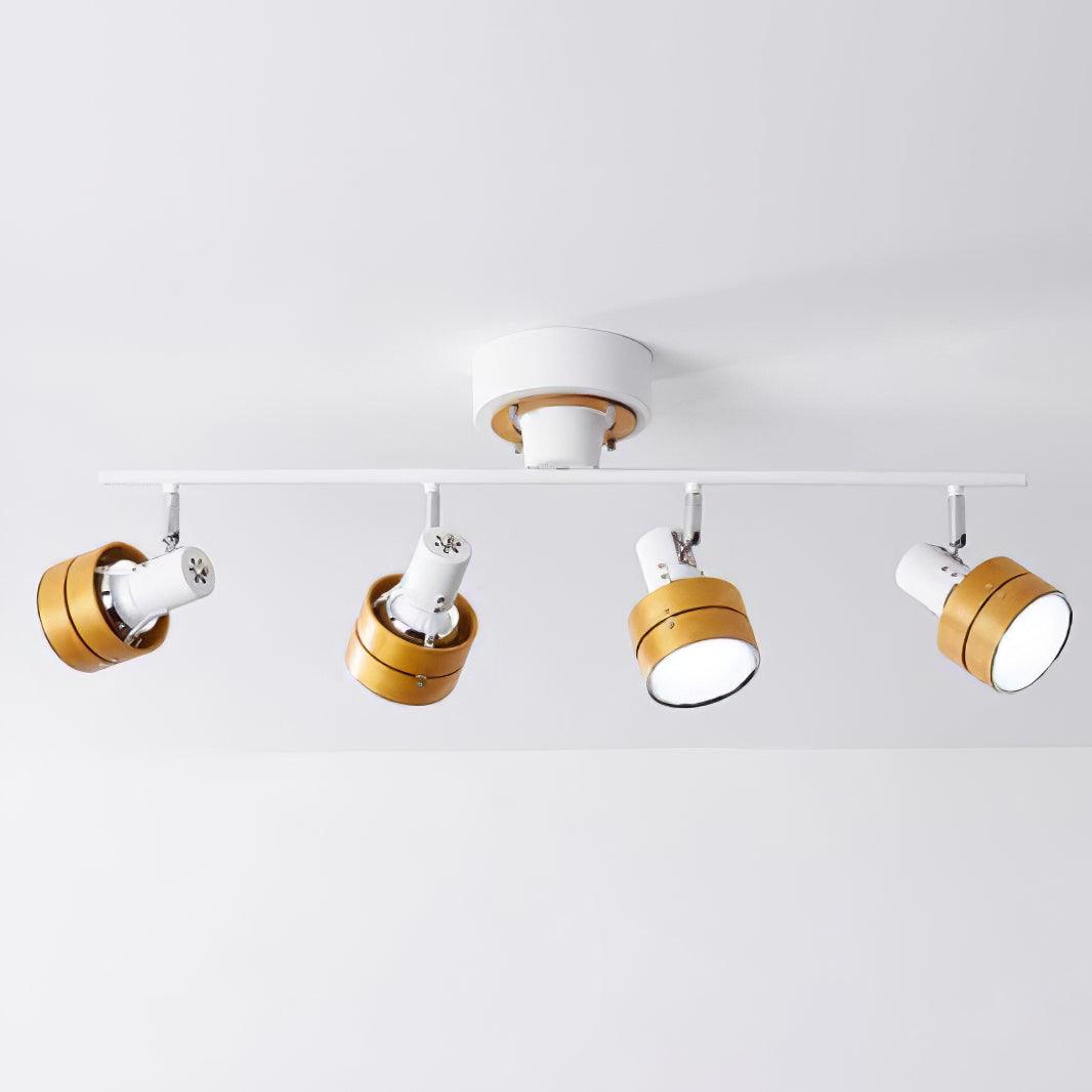 Elsorila Elegance verstellbare Spot-Deckenleuchte aus Holz