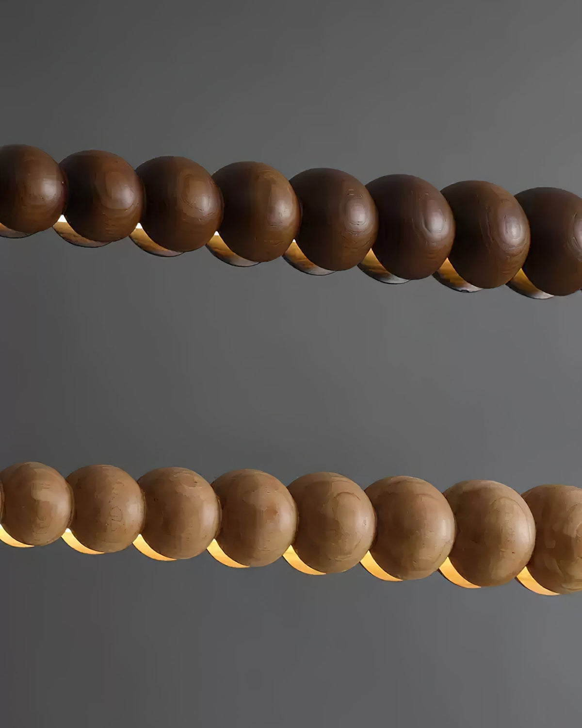 Orlanre Pendelleuchte Holzpendelleuchte minimalistisch