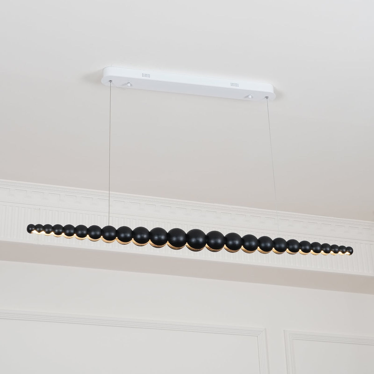 Orlanre Pendelleuchte Holzpendelleuchte minimalistisch