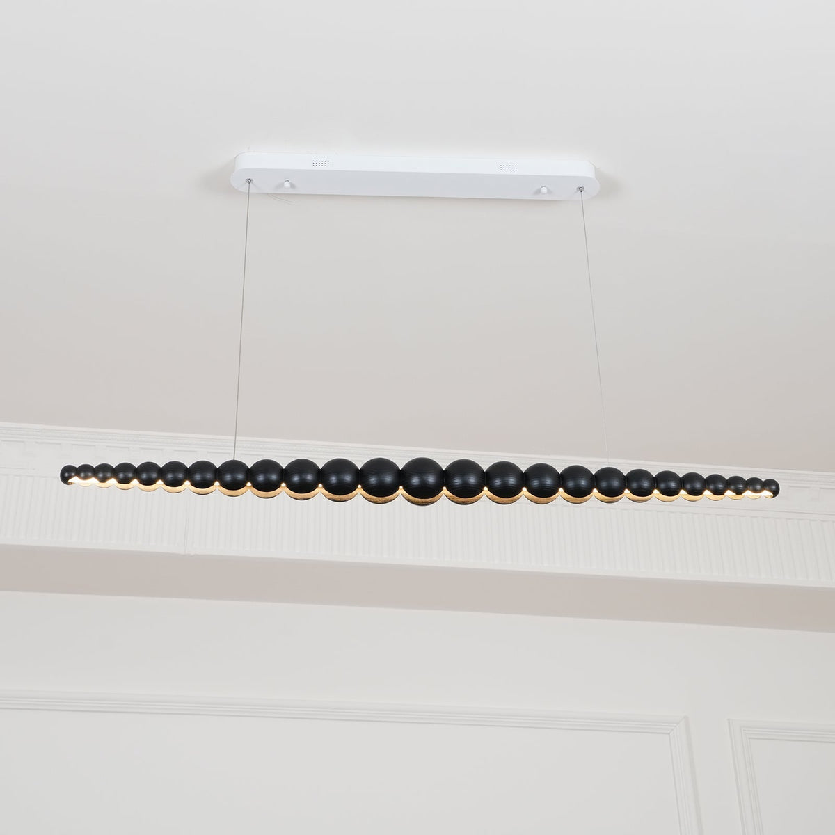 Orlanre Pendelleuchte Holzpendelleuchte minimalistisch