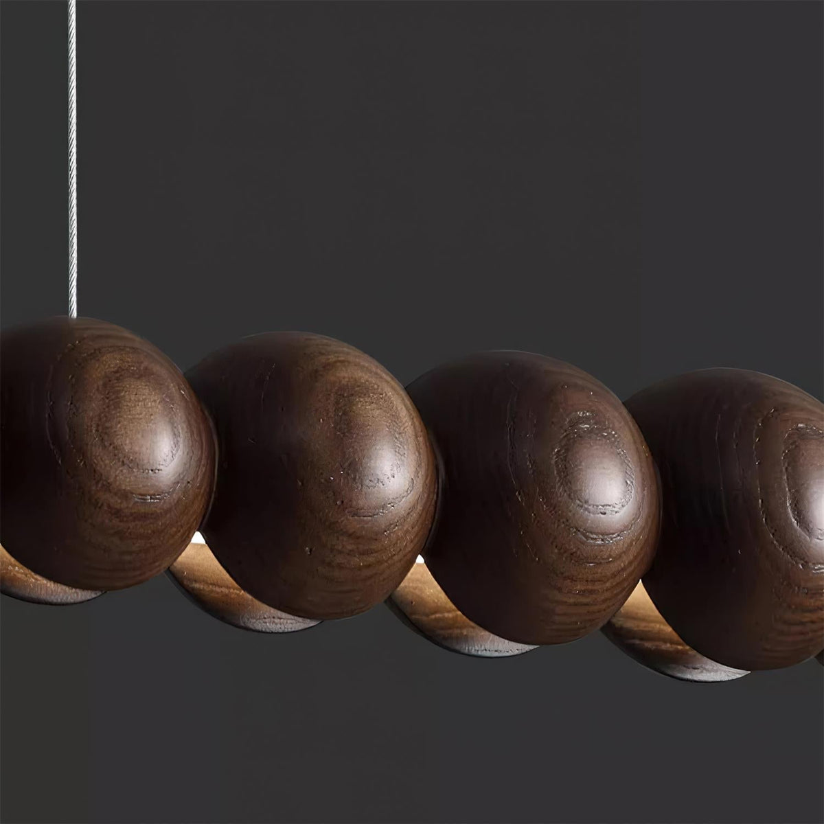 Orlanre Pendelleuchte Holzpendelleuchte minimalistisch