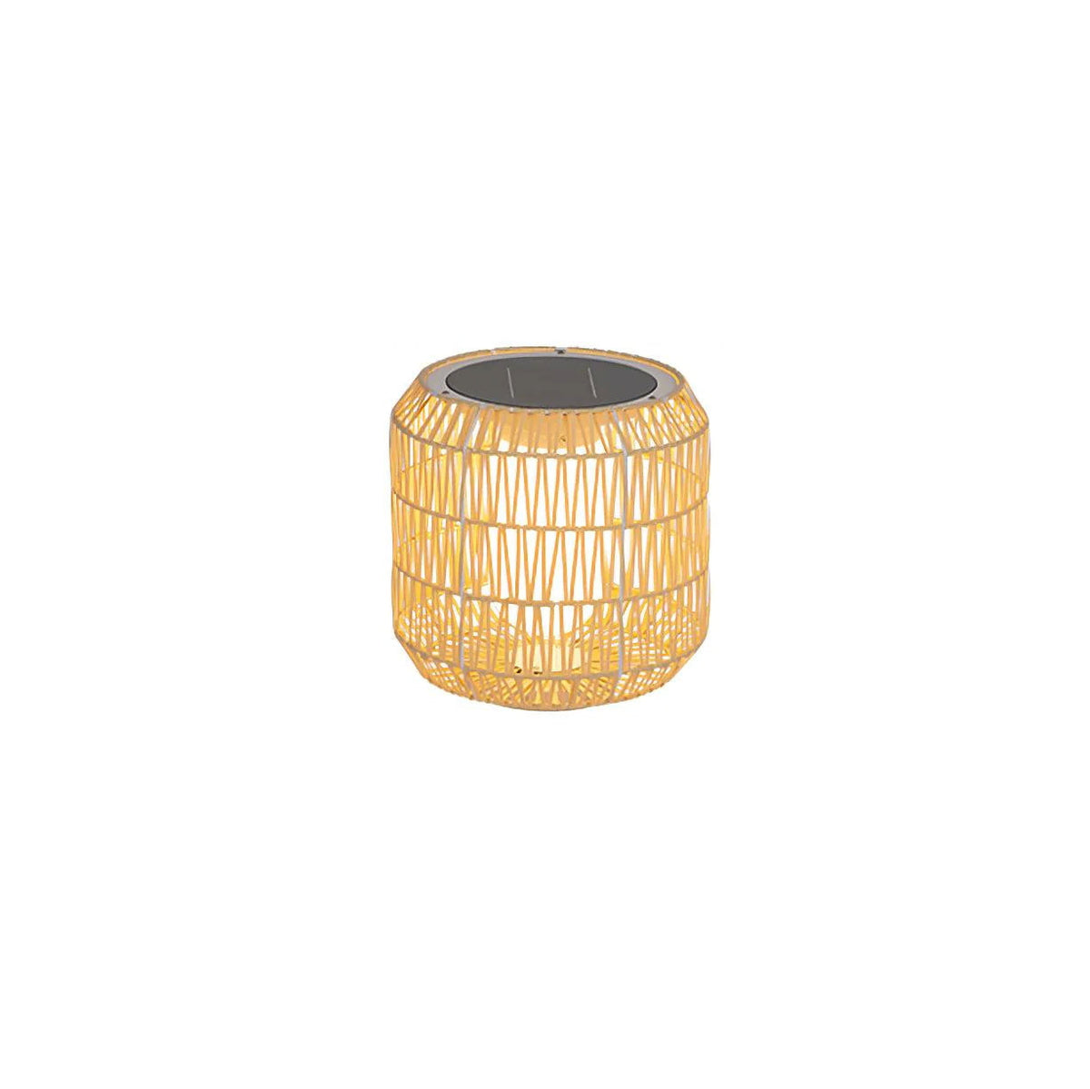 Ravalella Rattan-Außen-Tischleuchte