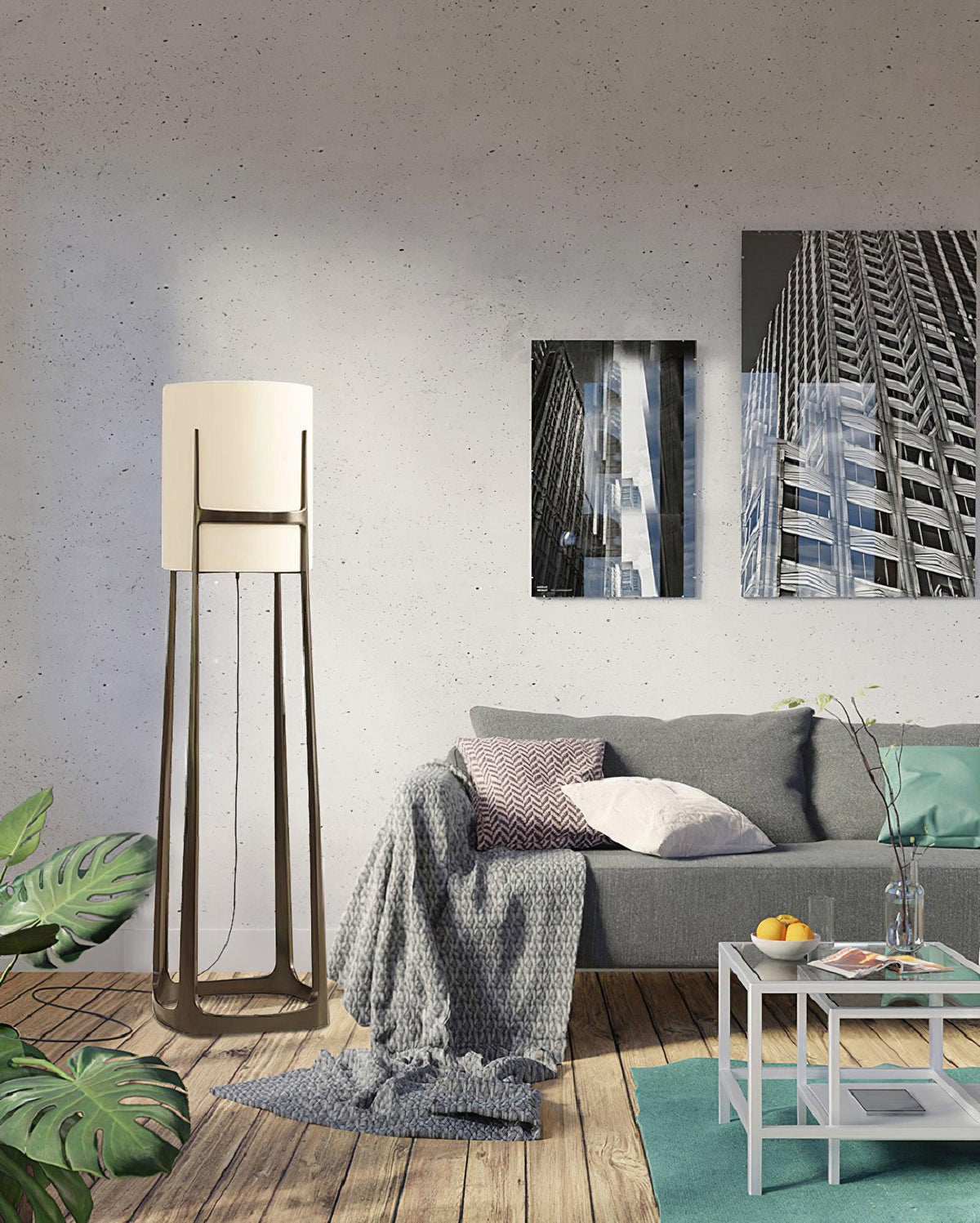 Mirinelle Classic Stoff-Stehleuchte