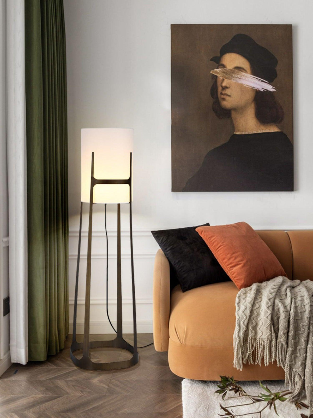 Mirinelle Classic Stoff-Stehleuchte