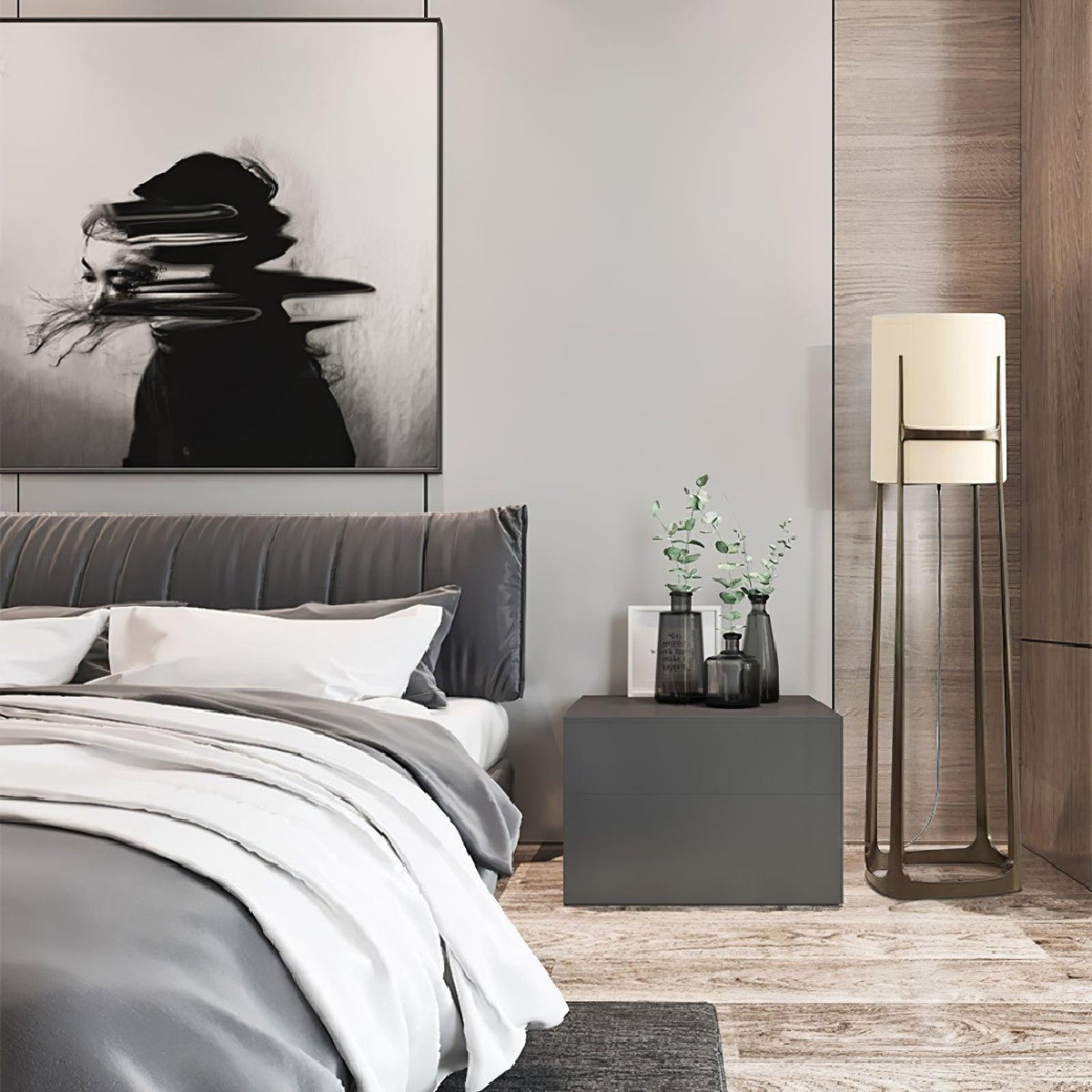 Mirinelle Classic Stoff-Stehleuchte
