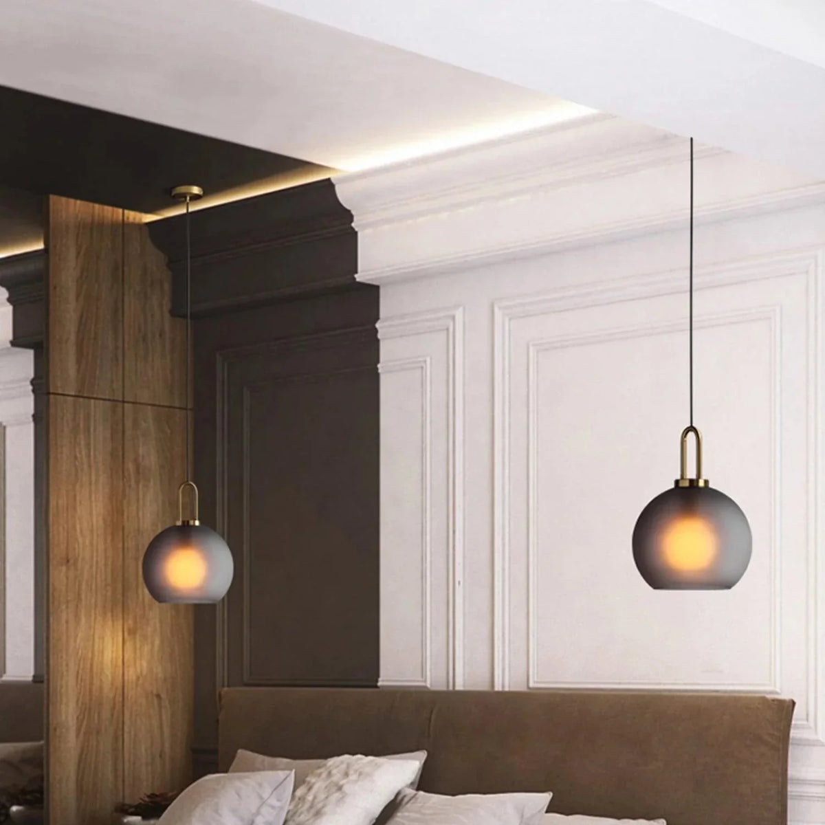 Vitra Glaspendelleuchte