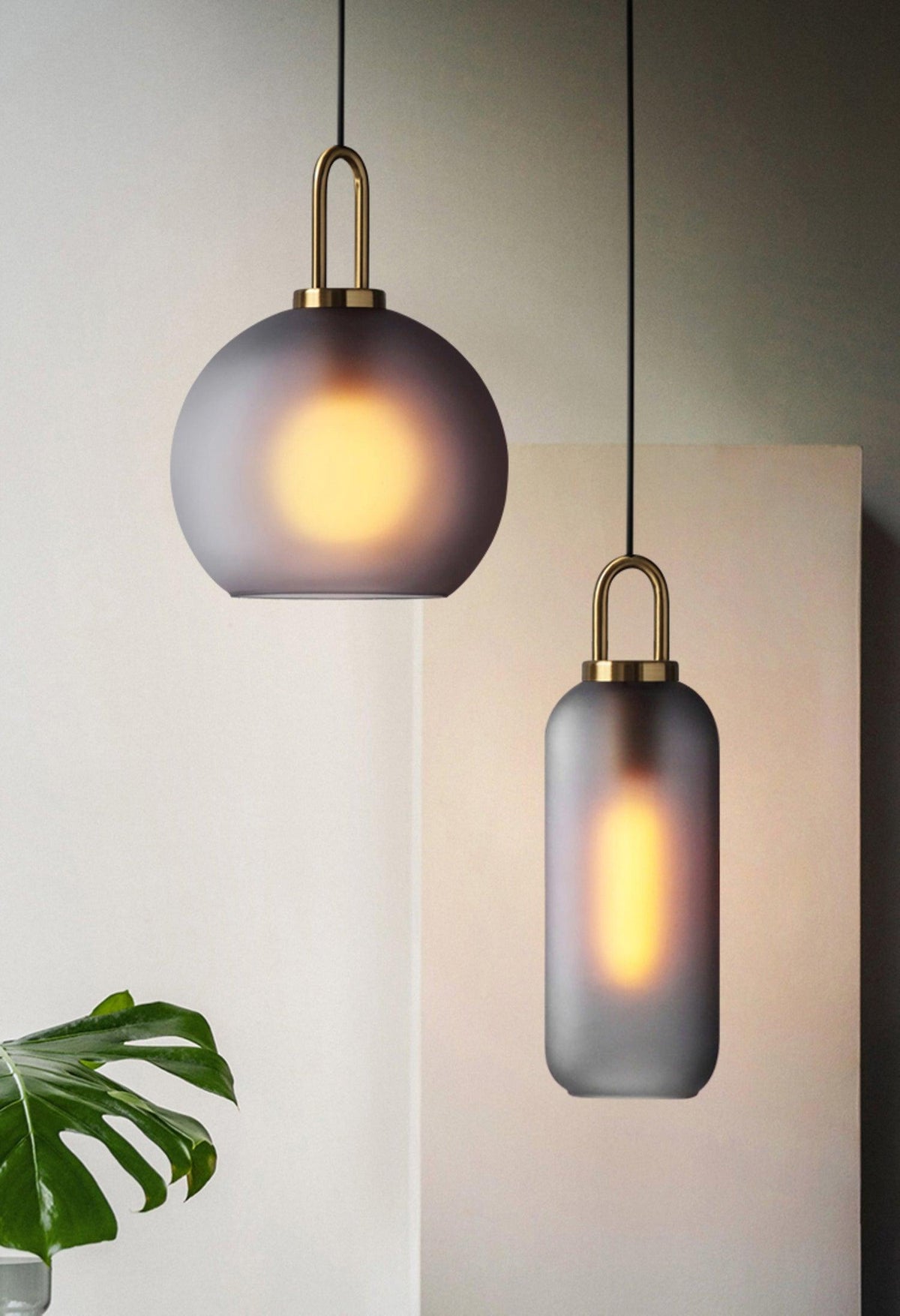 Eirisina Pendelleuchte Pendulum aus Glas