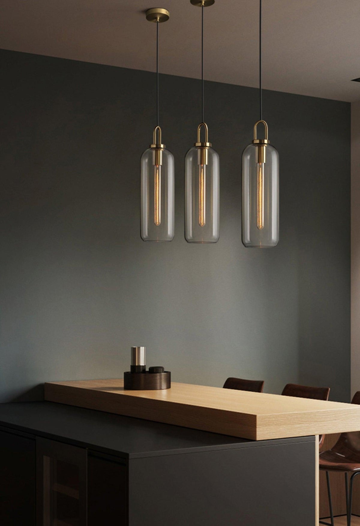 Eirisina Pendelleuchte Pendulum aus Glas