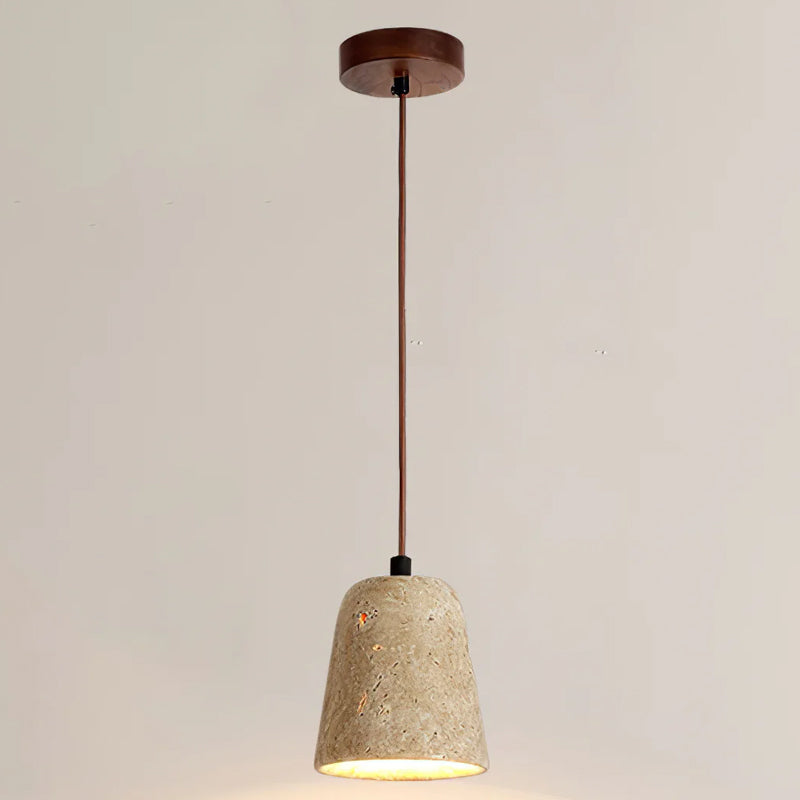 Seroaya Travertine Pendelleuchte Sechs Stil
