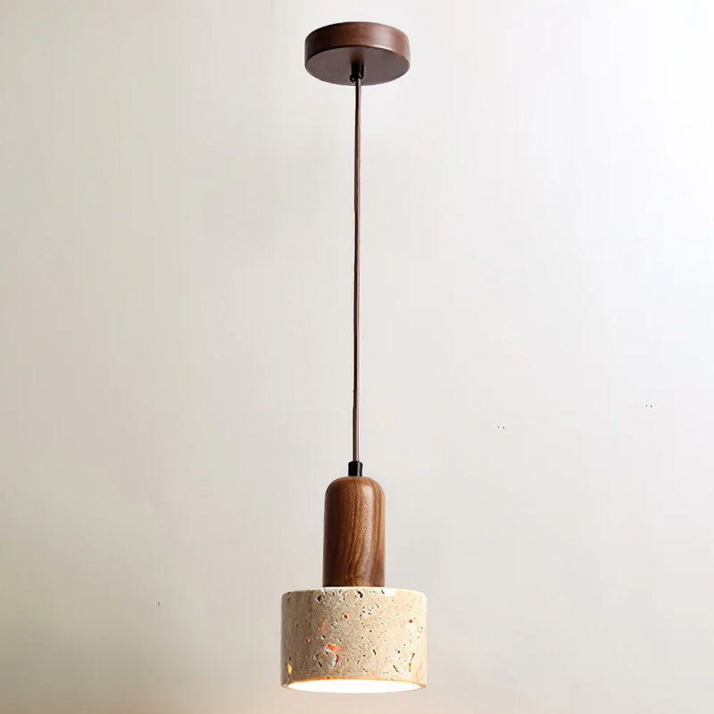 Seroaya Travertine Pendelleuchte Sechs Stil