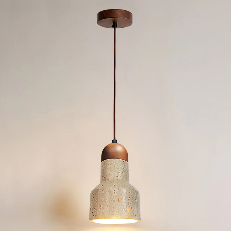 Seroaya Travertine Pendelleuchte Sechs Stil