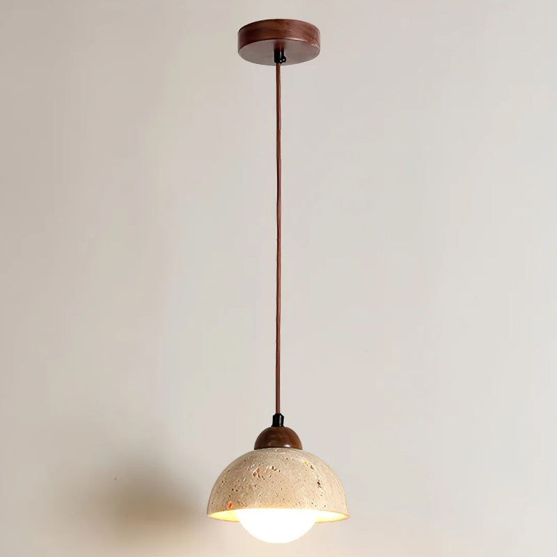 Seroaya Travertine Pendelleuchte Sechs Stil