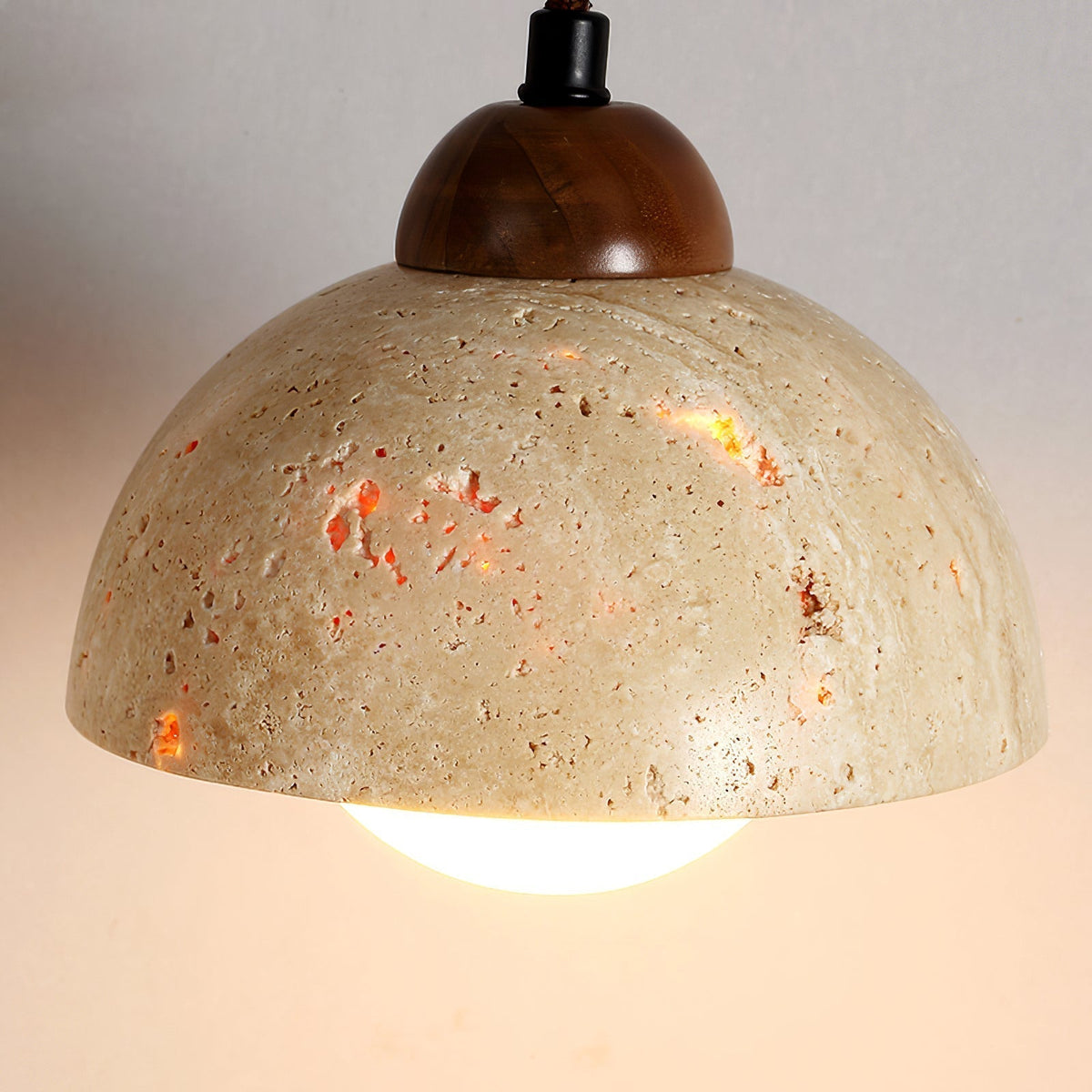 Seroaya Travertine Pendelleuchte Sechs Stil